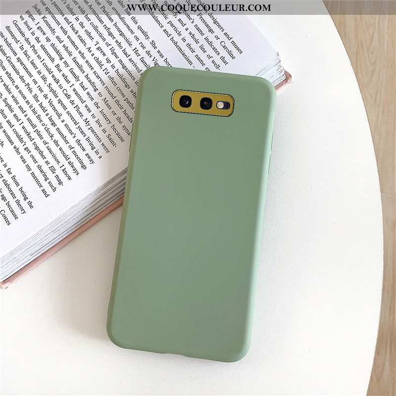 Coque Samsung Galaxy S10e Silicone Téléphone Portable Couleur Unie, Housse Samsung Galaxy S10e Mode 