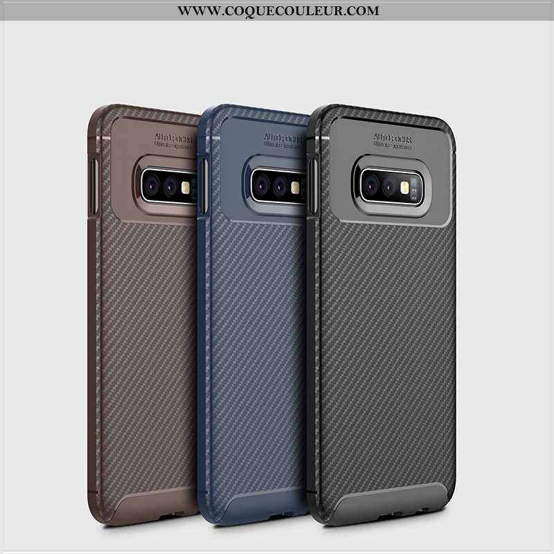 Étui Samsung Galaxy S10e Silicone Noir Coque, Coque Samsung Galaxy S10e Protection Incassable