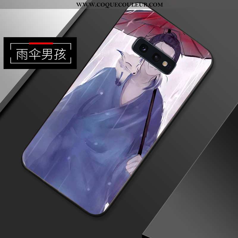 Coque Samsung Galaxy S10e Ultra Créatif, Housse Samsung Galaxy S10e Légère Étui Bleu