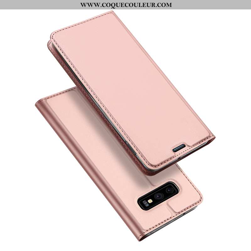 Étui Samsung Galaxy S10e Cuir Étoile Housse, Coque Samsung Galaxy S10e Sac Portefeuille Bleu Foncé