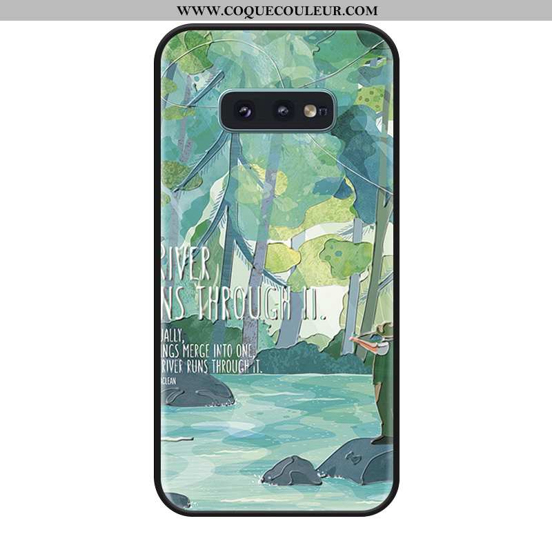 Étui Samsung Galaxy S10e Silicone Étoile Incassable, Coque Samsung Galaxy S10e Gaufrage Téléphone Po