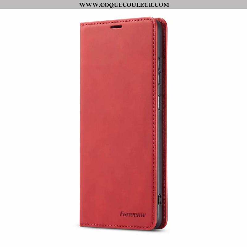 Étui Samsung Galaxy S20 Cuir Coque Téléphone Portable, Samsung Galaxy S20 Créatif Carte Rouge