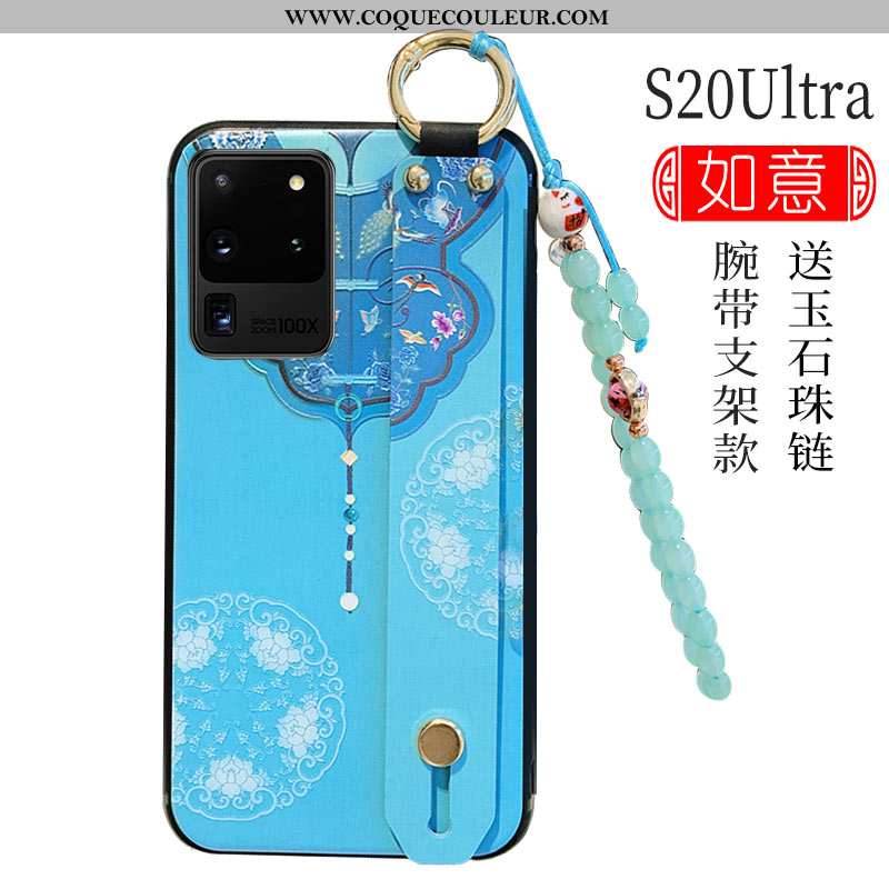 Étui Samsung Galaxy S20 Ultra Silicone Téléphone Portable, Coque Samsung Galaxy S20 Ultra Protection