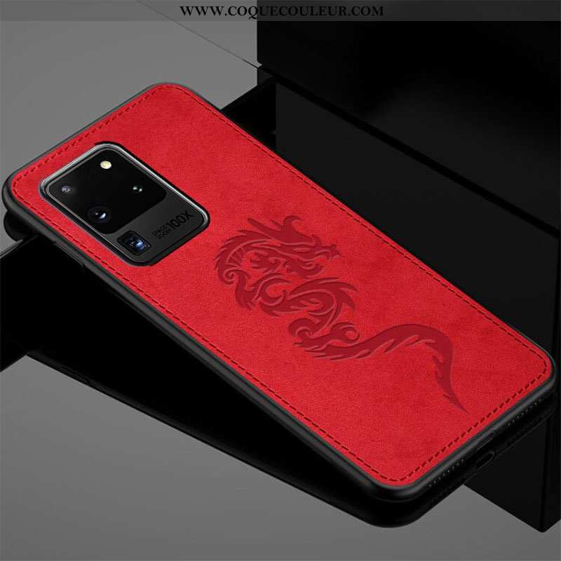 Étui Samsung Galaxy S20 Ultra Fluide Doux Incassable Modèle Fleurie, Coque Samsung Galaxy S20 Ultra 