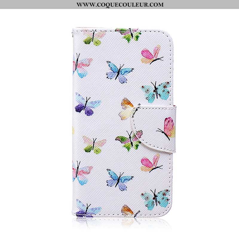 Housse Samsung Galaxy S6 Edge Dessin Animé Étoile Peinture, Étui Samsung Galaxy S6 Edge Cuir Noir