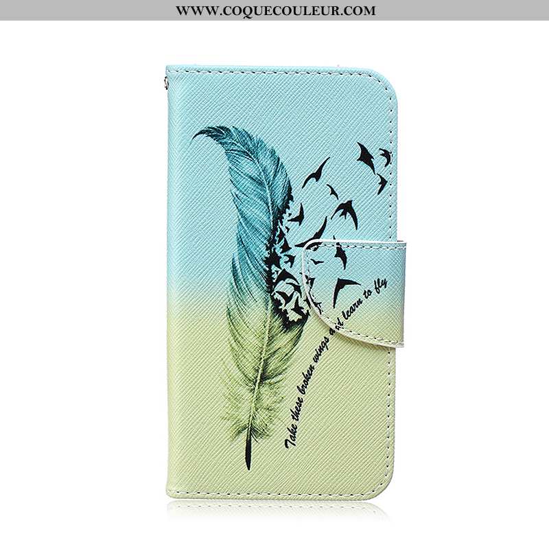 Housse Samsung Galaxy S6 Edge Dessin Animé Étoile Peinture, Étui Samsung Galaxy S6 Edge Cuir Noir