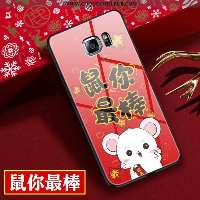 Coque Samsung Galaxy S6 Edge Dessin Animé Personnalité Étoile, Housse Samsung Galaxy S6 Edge Tendanc