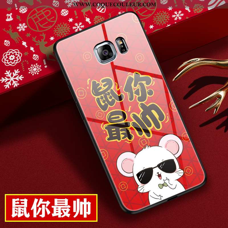 Coque Samsung Galaxy S6 Edge Dessin Animé Personnalité Étoile, Housse Samsung Galaxy S6 Edge Tendanc