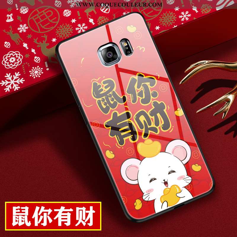 Coque Samsung Galaxy S6 Edge Dessin Animé Personnalité Étoile, Housse Samsung Galaxy S6 Edge Tendanc