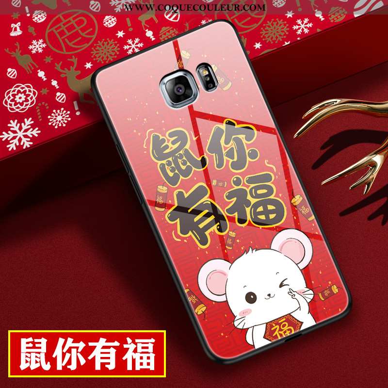 Coque Samsung Galaxy S6 Edge Dessin Animé Personnalité Étoile, Housse Samsung Galaxy S6 Edge Tendanc