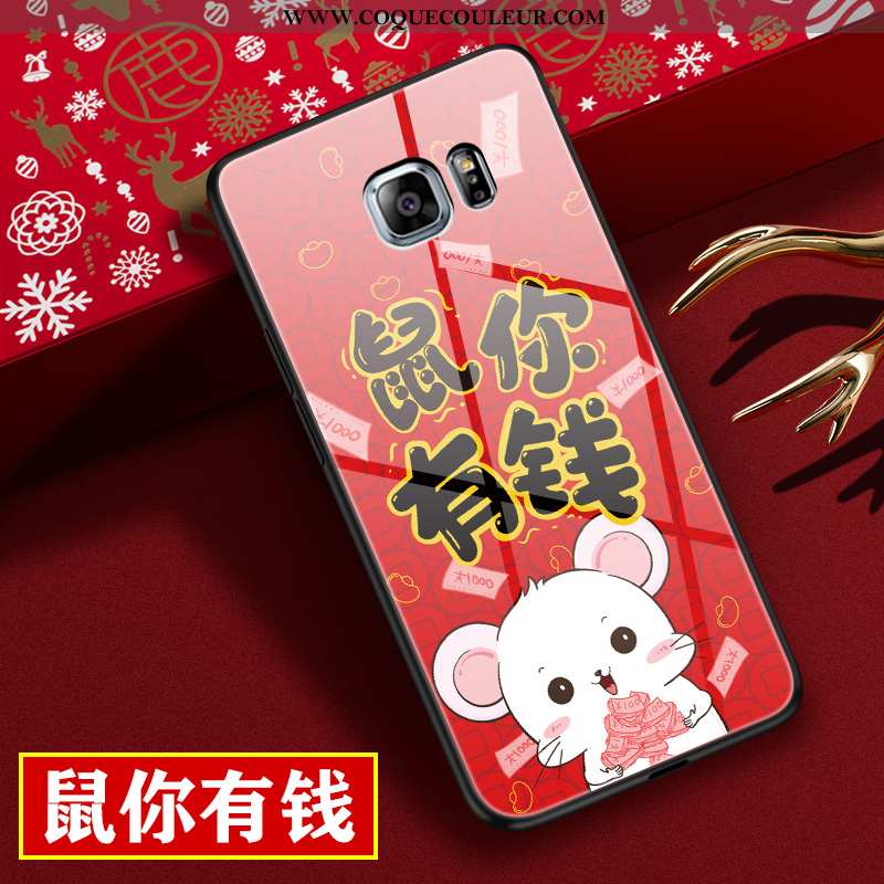 Coque Samsung Galaxy S6 Edge Dessin Animé Personnalité Étoile, Housse Samsung Galaxy S6 Edge Tendanc