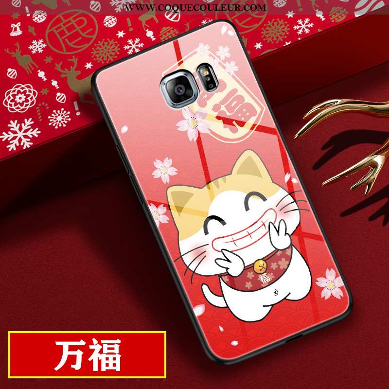 Coque Samsung Galaxy S6 Edge Dessin Animé Personnalité Étoile, Housse Samsung Galaxy S6 Edge Tendanc