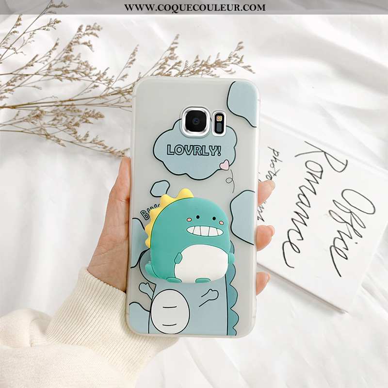 Étui Samsung Galaxy S6 Edge Créatif Personnalité Tout Compris, Coque Samsung Galaxy S6 Edge Dessin A