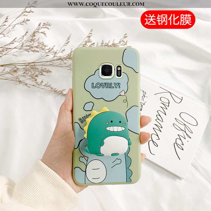 Étui Samsung Galaxy S6 Edge Créatif Personnalité Tout Compris, Coque Samsung Galaxy S6 Edge Dessin A