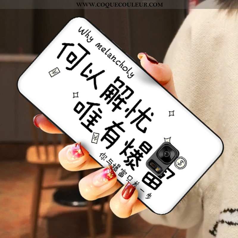 Housse Samsung Galaxy S6 Charmant Étoile Téléphone Portable, Étui Samsung Galaxy S6 Fluide Doux Sili