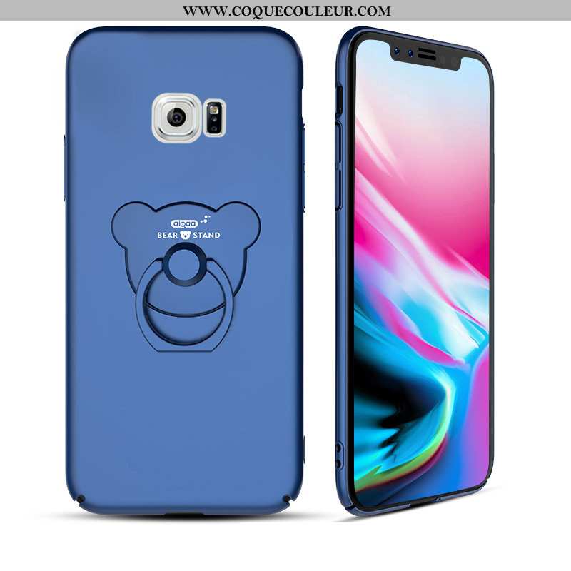 Étui Samsung Galaxy S6 Ornements Suspendus Coque Petit, Samsung Galaxy S6 Créatif Noir