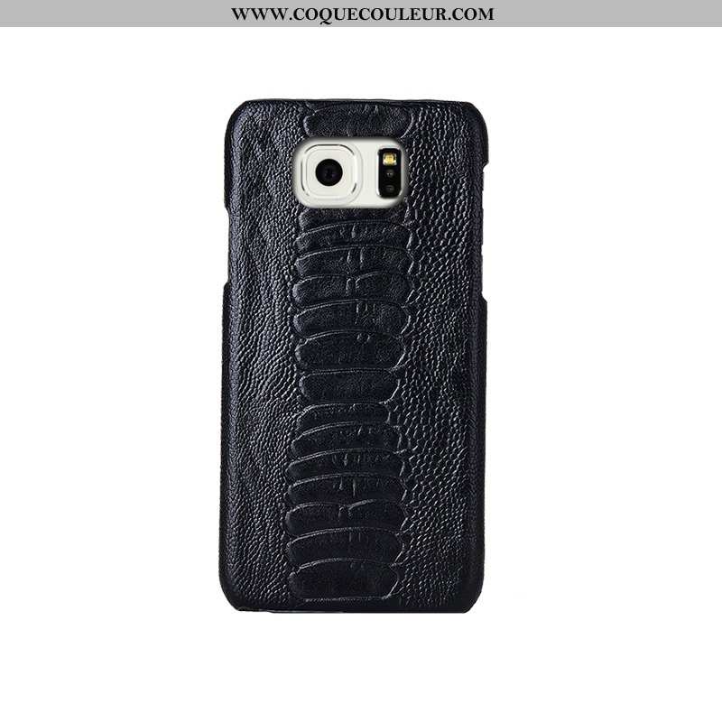 Coque Samsung Galaxy S6 Luxe Téléphone Portable, Housse Samsung Galaxy S6 Créatif Protection Khaki