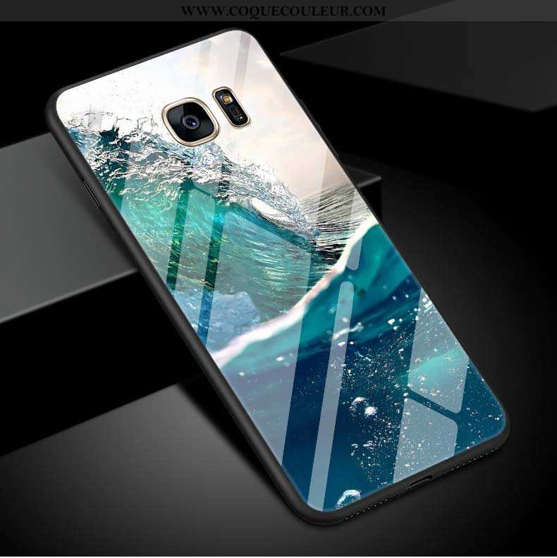 Coque Samsung Galaxy S7 Edge Clair Téléphone Portable Grand, Housse Samsung Galaxy S7 Edge Naturel S