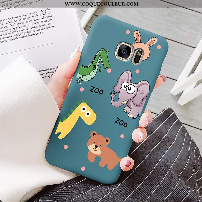 Étui Samsung Galaxy S7 Edge Tendance Créatif Dessin Animé, Coque Samsung Galaxy S7 Edge Légère Télép