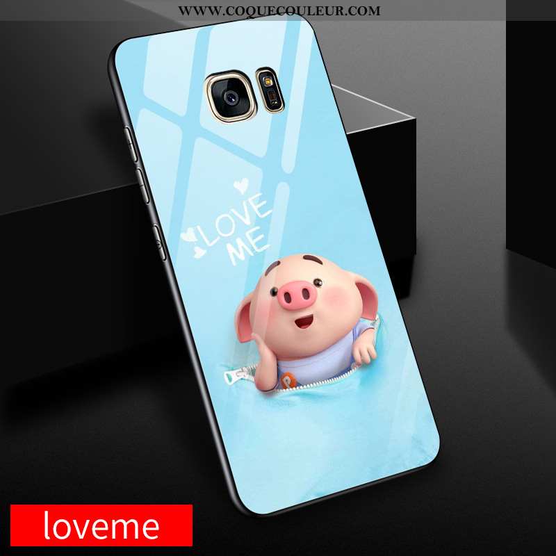 Coque Samsung Galaxy S7 Edge Créatif Charmant Étoile, Housse Samsung Galaxy S7 Edge Dessin Animé Net