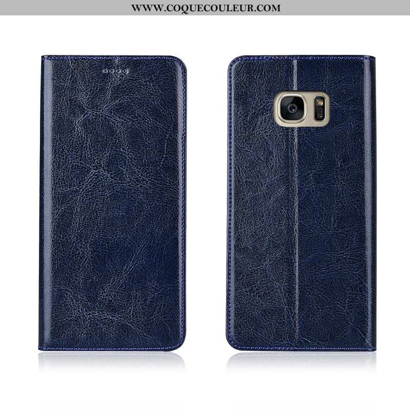 Étui Samsung Galaxy S7 Edge Cuir Téléphone Portable Tout Compris, Coque Samsung Galaxy S7 Edge Modèl