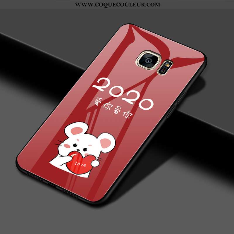 Coque Samsung Galaxy S7 Edge Créatif Nouveau, Housse Samsung Galaxy S7 Edge Dessin Animé Tout Compri