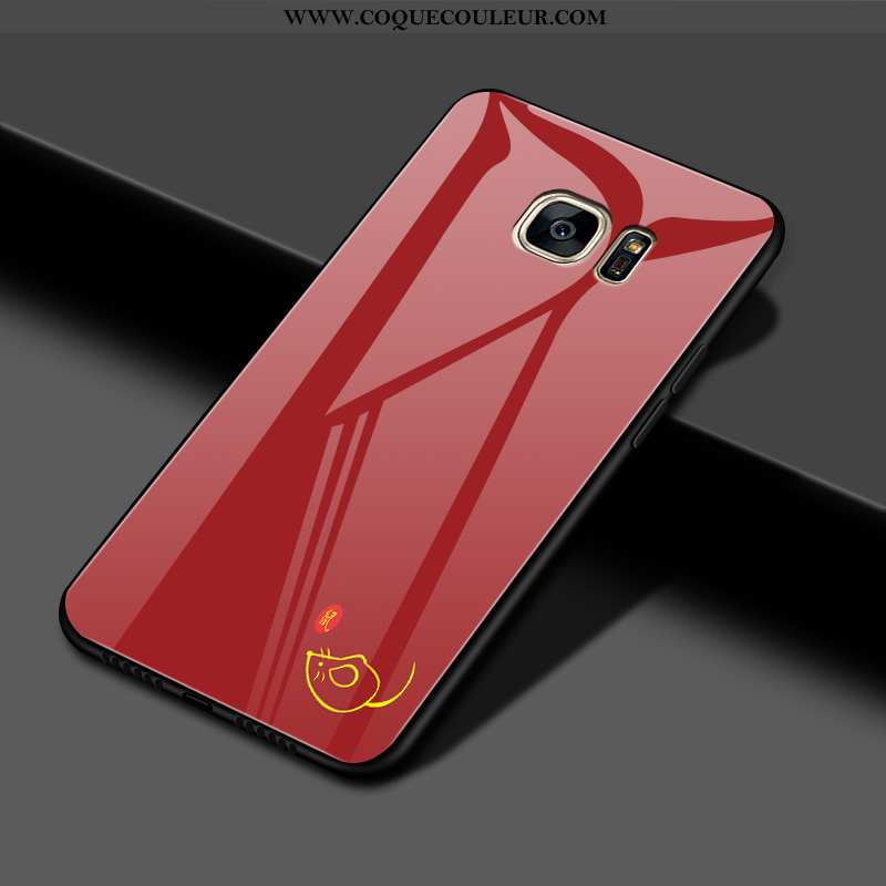 Coque Samsung Galaxy S7 Edge Créatif Nouveau, Housse Samsung Galaxy S7 Edge Dessin Animé Tout Compri