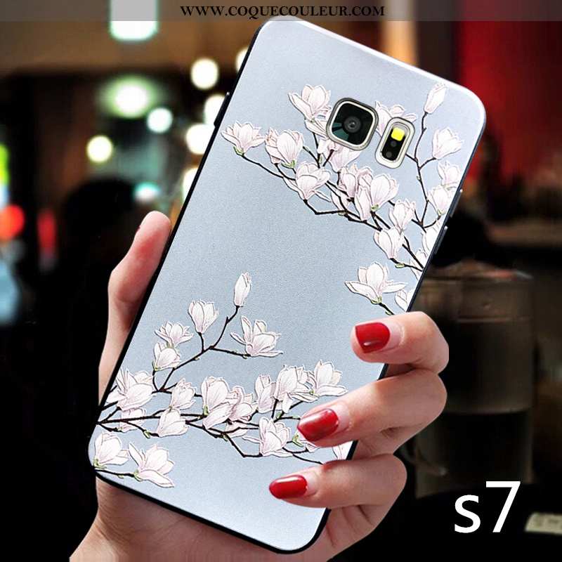 Étui Samsung Galaxy S7 Personnalité Tout Compris Étui, Coque Samsung Galaxy S7 Créatif Protection Bl