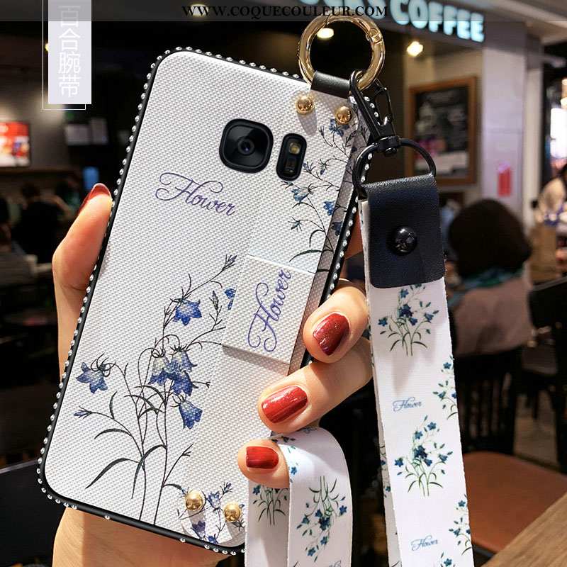 Housse Samsung Galaxy S7 Silicone Tout Compris Art, Étui Samsung Galaxy S7 Protection Téléphone Port