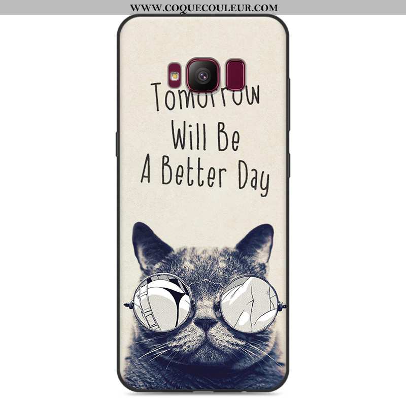 Coque Samsung Galaxy S8 Fluide Doux Incassable Tendance, Housse Samsung Galaxy S8 Protection Dessin 