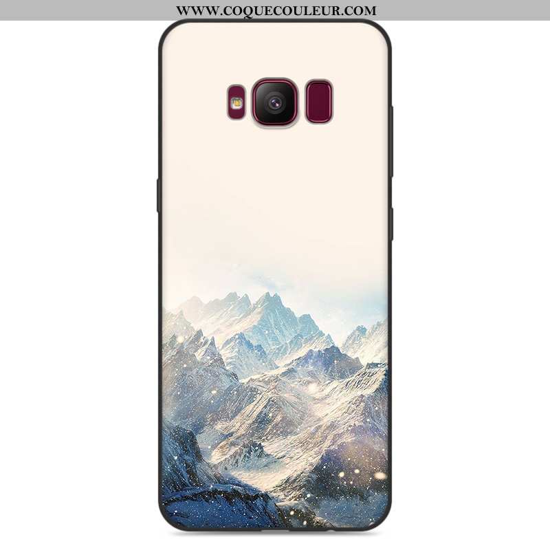 Coque Samsung Galaxy S8 Fluide Doux Incassable Tendance, Housse Samsung Galaxy S8 Protection Dessin 