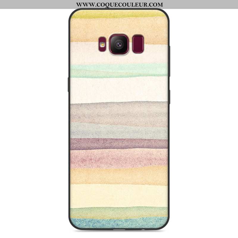 Coque Samsung Galaxy S8 Fluide Doux Incassable Tendance, Housse Samsung Galaxy S8 Protection Dessin 