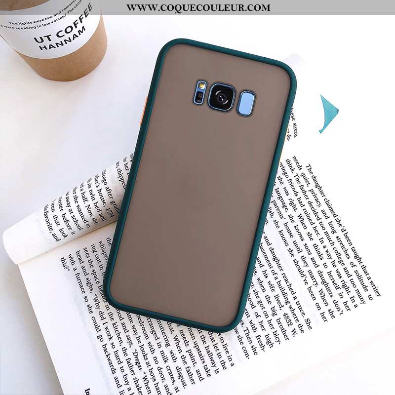 Housse Samsung Galaxy S8 Silicone Difficile Téléphone Portable, Étui Samsung Galaxy S8 Transparent R