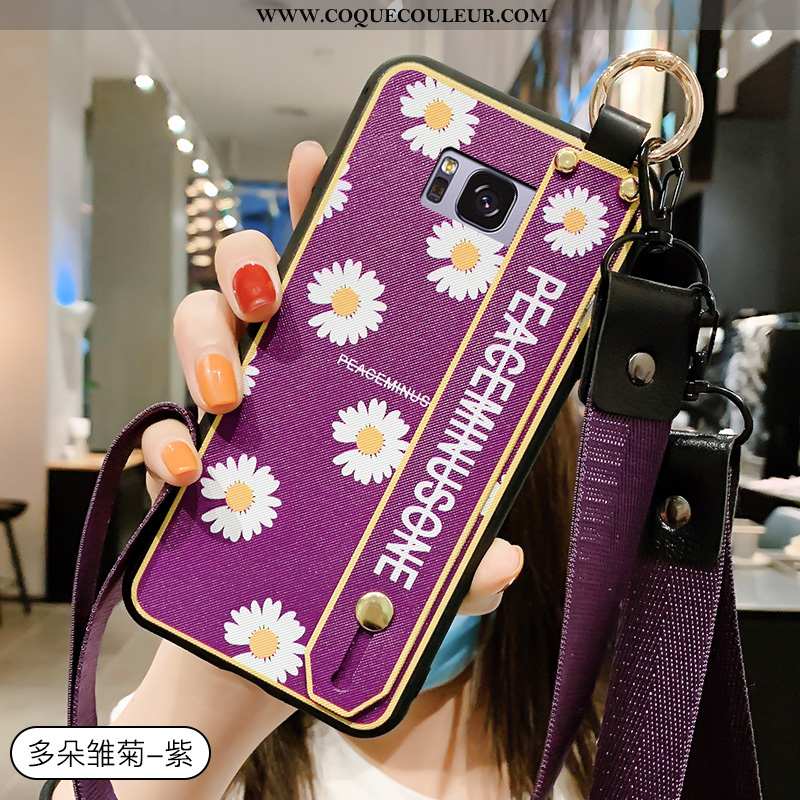 Étui Samsung Galaxy S8 Ornements Suspendus Silicone Incassable, Coque Samsung Galaxy S8 Créatif Art 