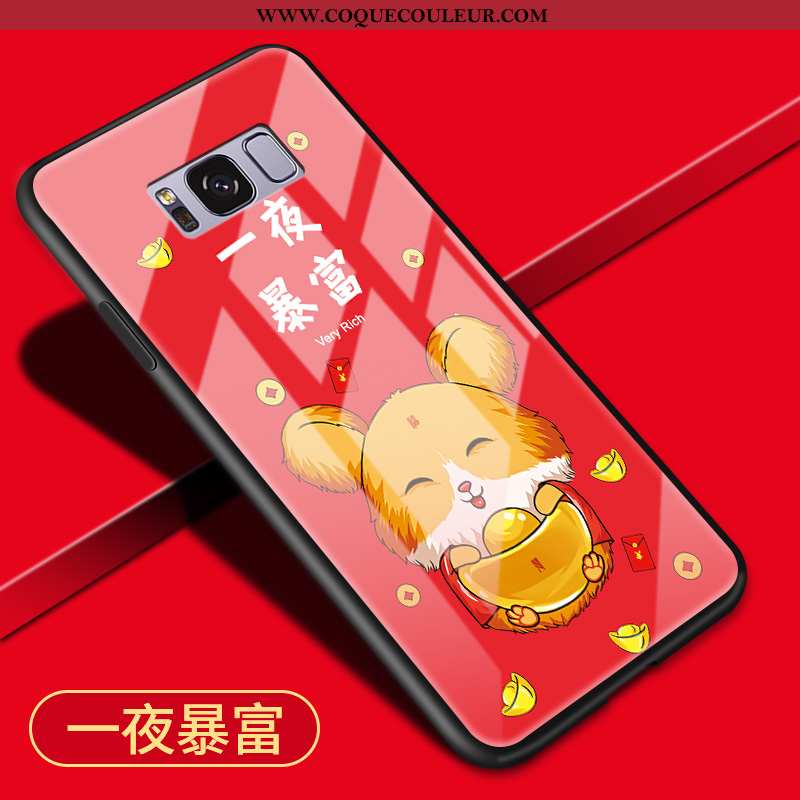 Étui Samsung Galaxy S8 Dessin Animé Téléphone Portable, Coque Samsung Galaxy S8 Protection Incassabl