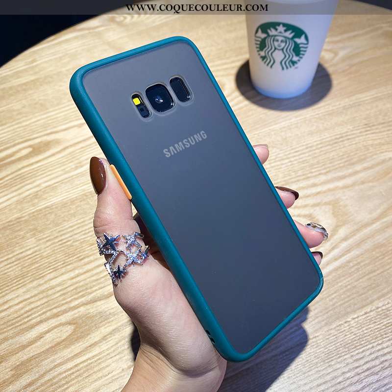 Étui Samsung Galaxy S8+ Délavé En Daim Tout Compris Étoile, Coque Samsung Galaxy S8+ Personnalité Ro