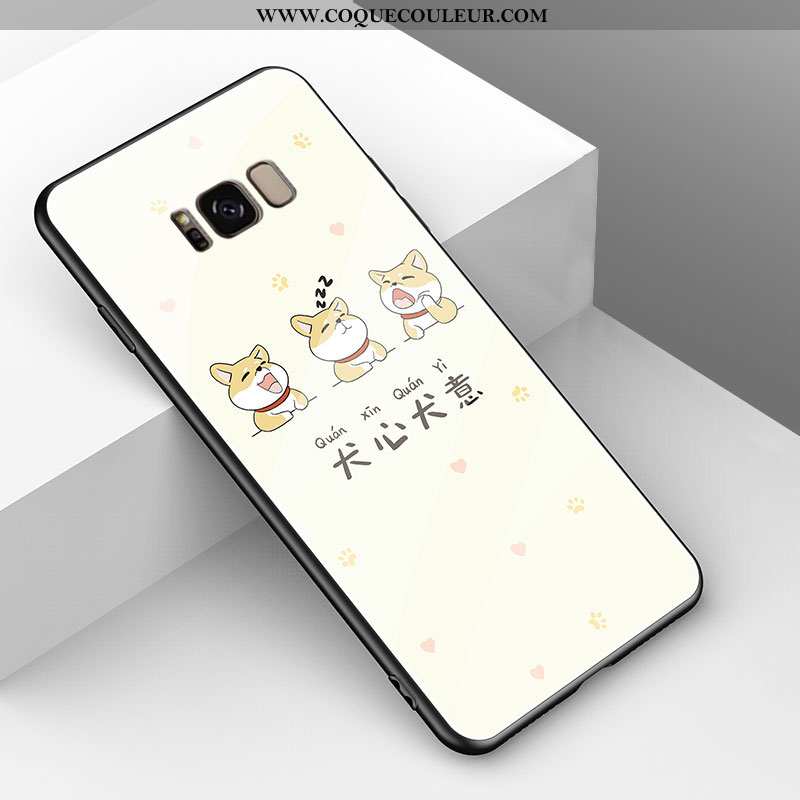 Housse Samsung Galaxy S8+ Dessin Animé Étoile Tendance, Étui Samsung Galaxy S8+ Charmant Amoureux Ja