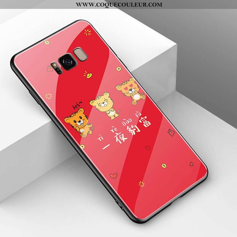 Housse Samsung Galaxy S8+ Dessin Animé Étoile Tendance, Étui Samsung Galaxy S8+ Charmant Amoureux Ja