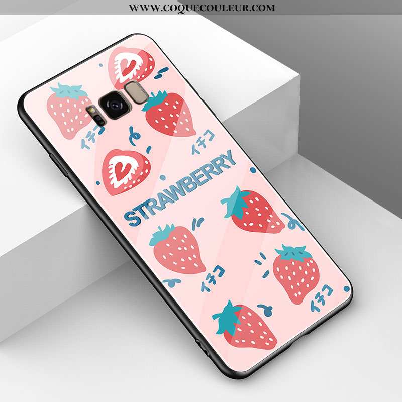 Housse Samsung Galaxy S8+ Dessin Animé Étoile Tendance, Étui Samsung Galaxy S8+ Charmant Amoureux Ja