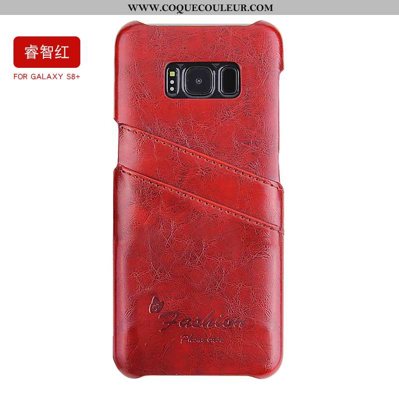 Coque Samsung Galaxy S8+ Silicone Couvercle Arrière Tendance, Housse Samsung Galaxy S8+ Protection U