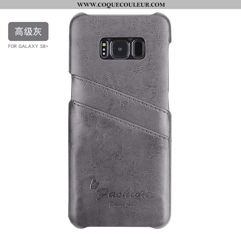Coque Samsung Galaxy S8+ Silicone Couvercle Arrière Tendance, Housse Samsung Galaxy S8+ Protection U