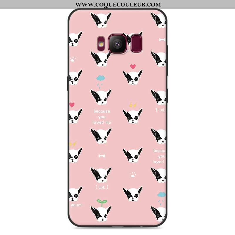 Étui Samsung Galaxy S8+ Dessin Animé Incassable Coque, Coque Samsung Galaxy S8+ Tendance Fluide Doux