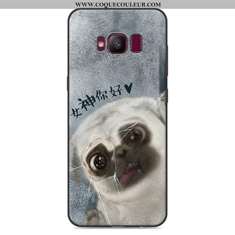 Étui Samsung Galaxy S8+ Dessin Animé Incassable Coque, Coque Samsung Galaxy S8+ Tendance Fluide Doux