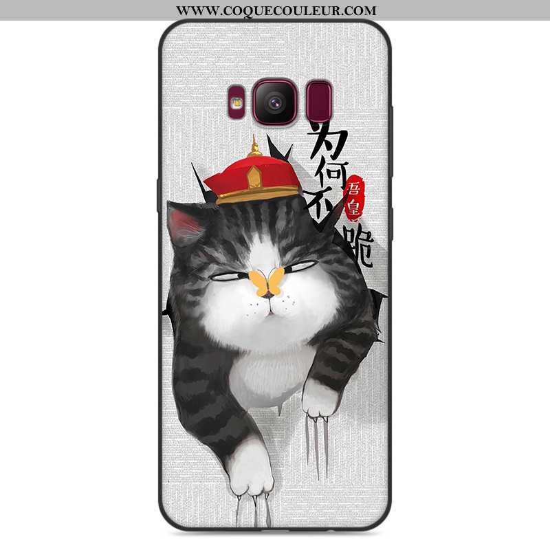 Étui Samsung Galaxy S8+ Dessin Animé Incassable Coque, Coque Samsung Galaxy S8+ Tendance Fluide Doux