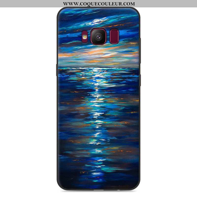 Étui Samsung Galaxy S8+ Dessin Animé Incassable Coque, Coque Samsung Galaxy S8+ Tendance Fluide Doux