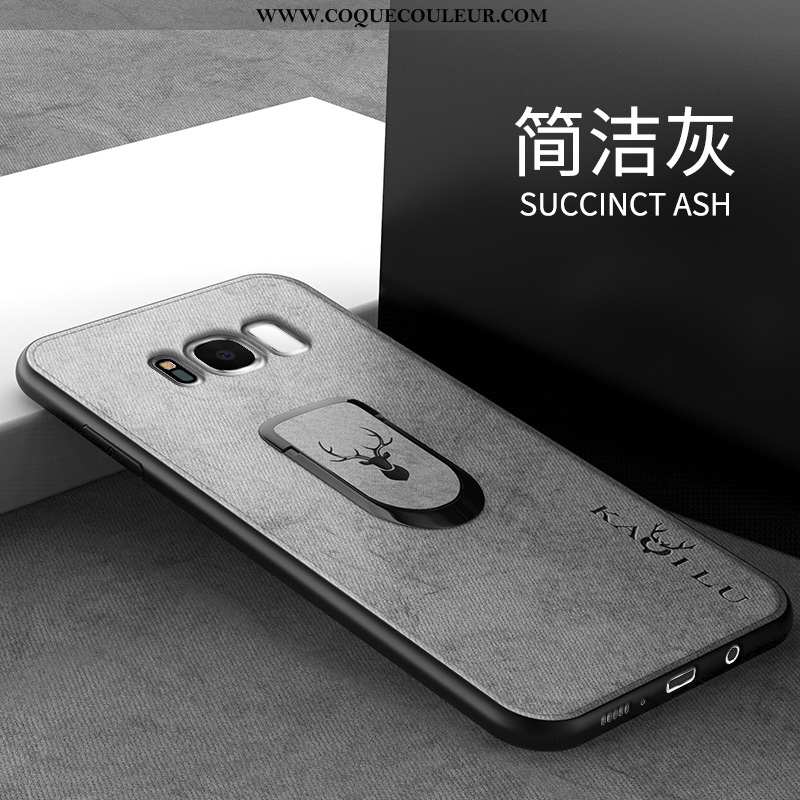 Coque Samsung Galaxy S8+ Délavé En Daim Tendance Tissu, Housse Samsung Galaxy S8+ Personnalité Incas