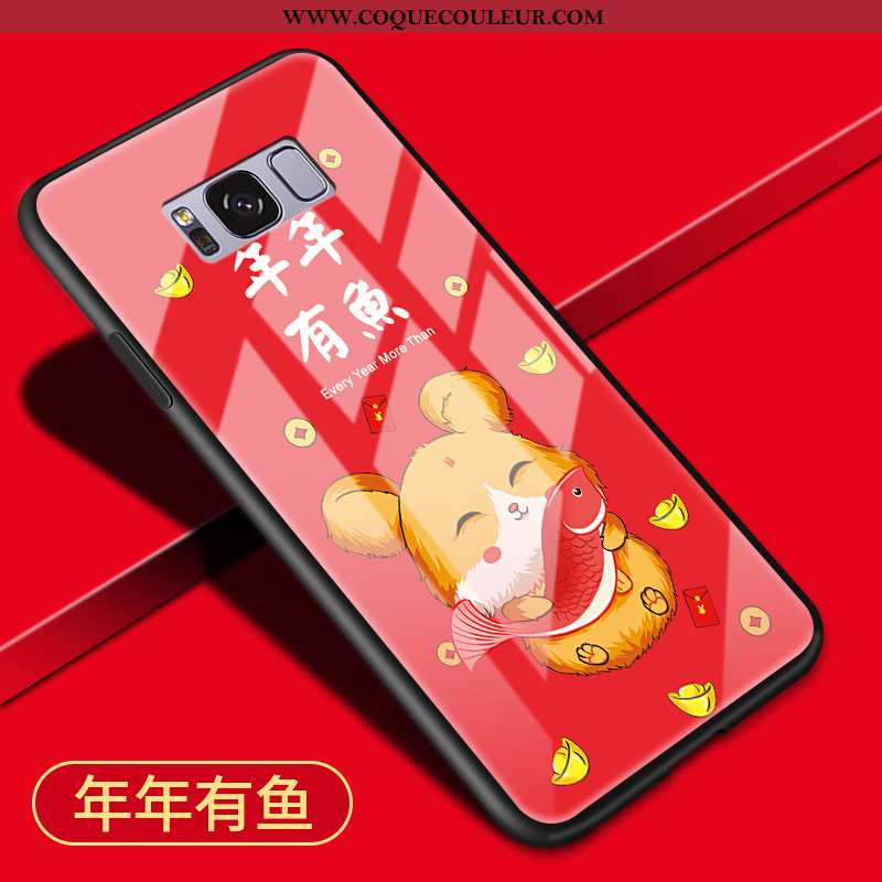 Coque Samsung Galaxy S8+ Dessin Animé Pu Difficile, Housse Samsung Galaxy S8+ Protection Incassable 