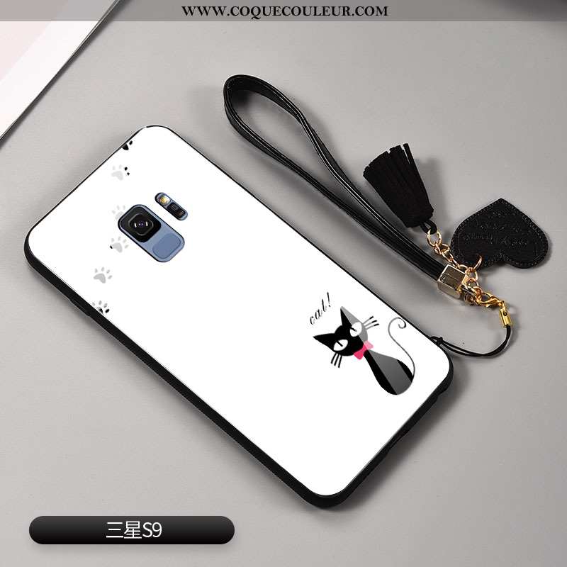 Housse Samsung Galaxy S9 Créatif Personnalité Étoile, Étui Samsung Galaxy S9 Dessin Animé Amoureux R