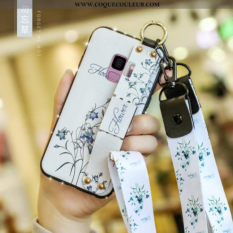 Coque Samsung Galaxy S9 Fluide Doux Protection Créatif, Housse Samsung Galaxy S9 Silicone Incassable