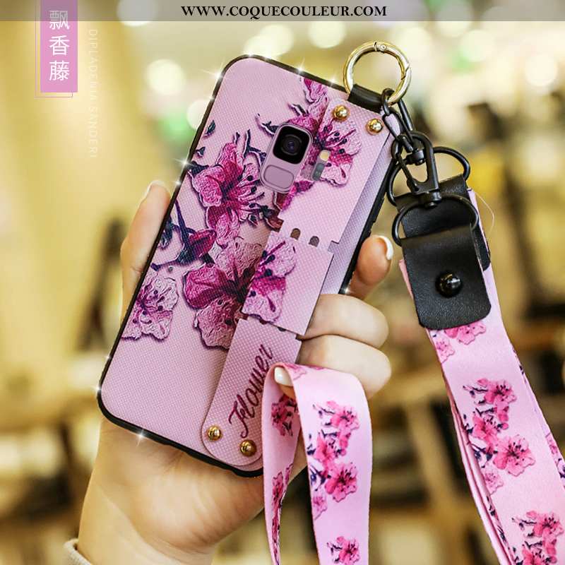 Coque Samsung Galaxy S9 Fluide Doux Protection Créatif, Housse Samsung Galaxy S9 Silicone Incassable